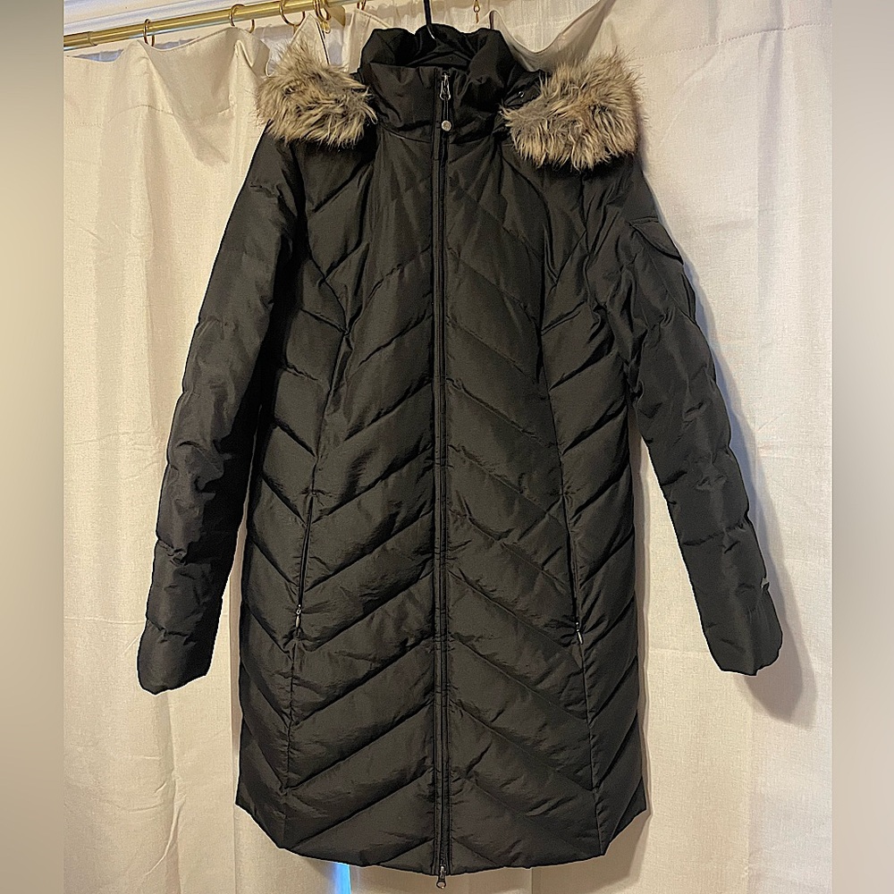 Eddie Bauer Women’s Crystal Ridge Down Parka | Medium, Black